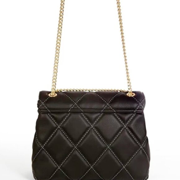 MATMAZEL "Amanda" Shoulder Bag- "M" Turnkey Lock- Medium- Black - Picture 14 of 14